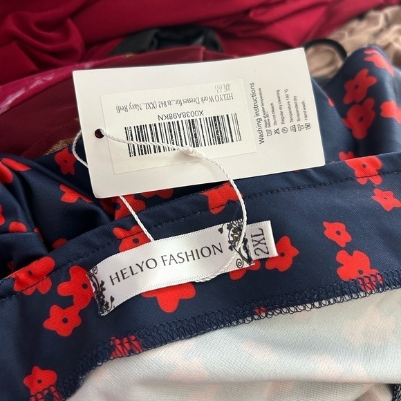 Helyo Fashion Floral Dress Plus • Size: XXL • NWT - Picture 10 of 13